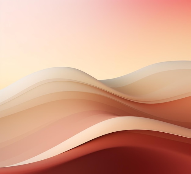 abstract background with a smooth generative ai