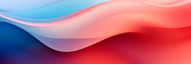 abstract background with smooth gradients and soft waves creating a sense of movement and dynamism Generative AI