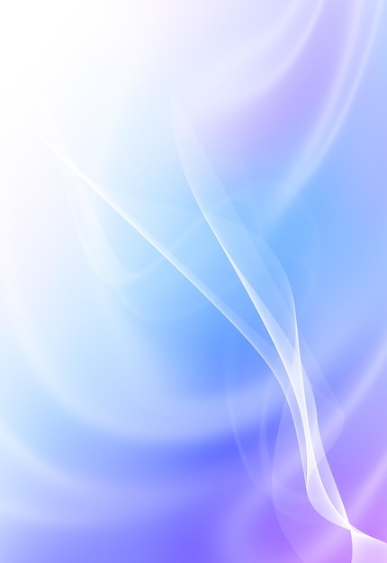 abstract background with smooth lines of blue white and purple colors