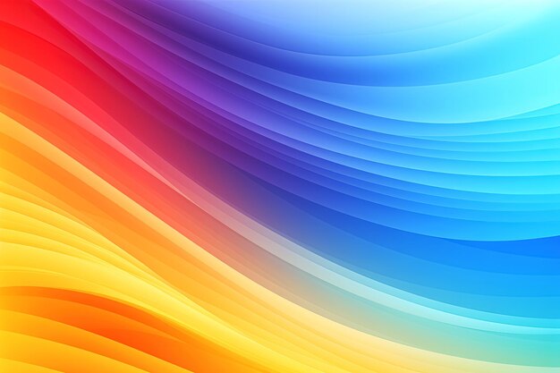 abstract background with smooth lines Generative Ai