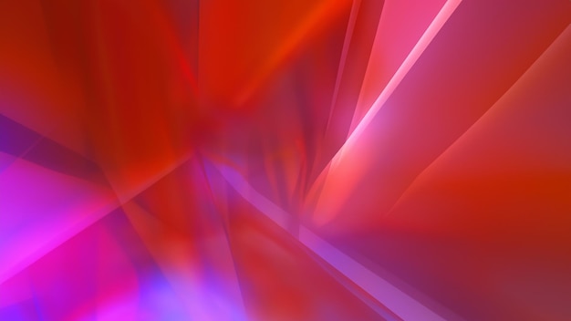 Foto immagine generata digitalmente con sfondo astratto con linee lisce nei colori rosso e viola
