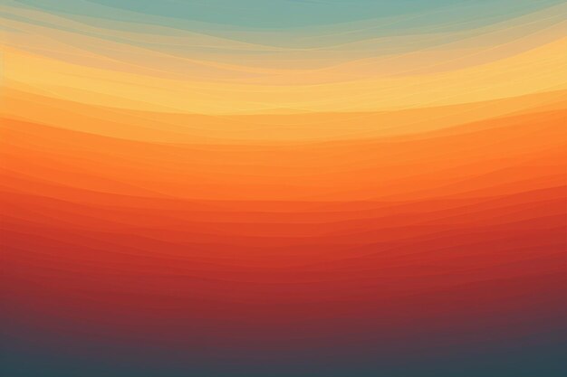 abstract background with smooth wavy lines in orange and yellow colors