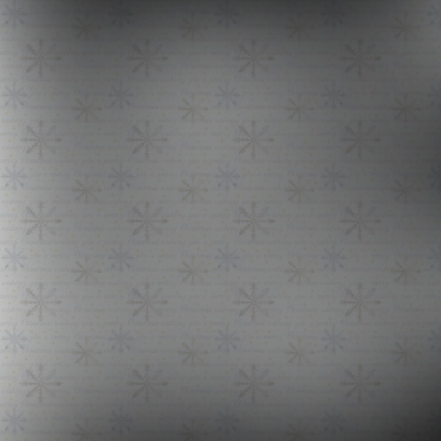 Photo abstract background with snowflakes on a light gray paper texture