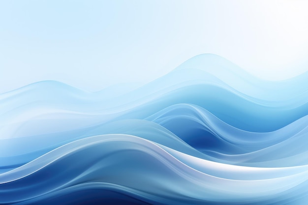 Abstract background with soft pastel waves For designing apps or products Generative AI