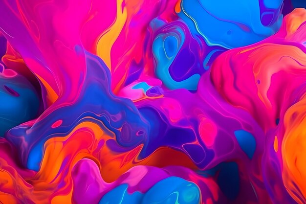 Photo abstract background with splashes generative ai