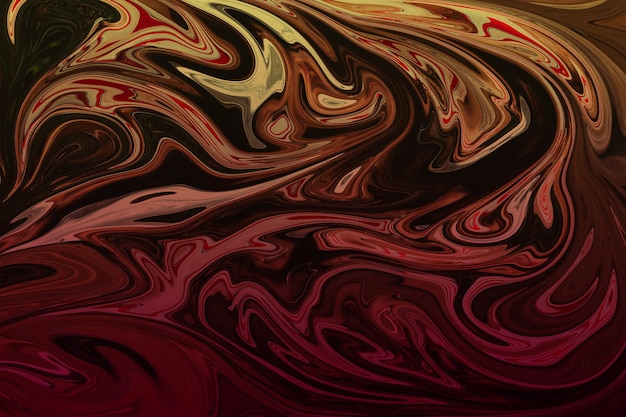 Abstract background with spread liquefy flow