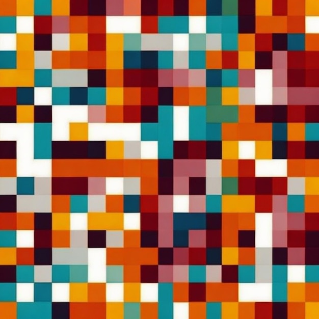 Abstract background with squares