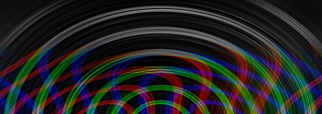 Abstract background with striped line waves