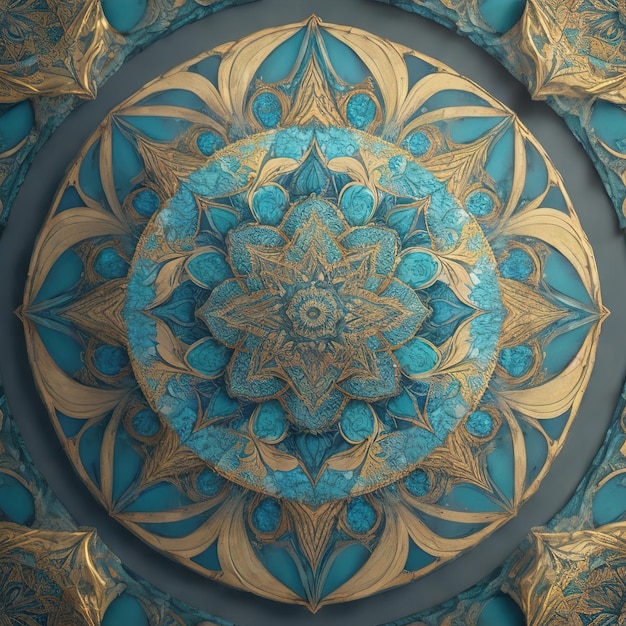 Abstract background with symmetry and balance