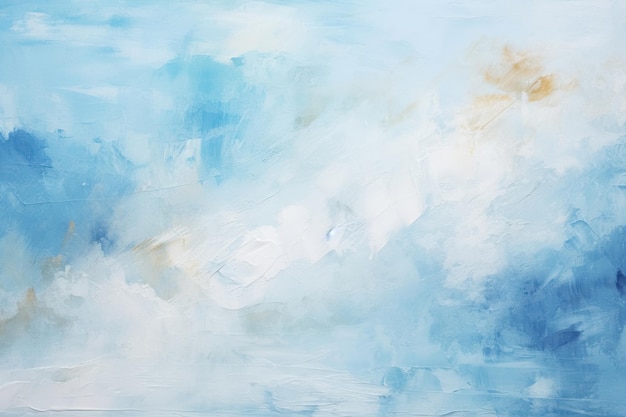 Photo abstract background with textured gradient soft pastel blue and white with distressed paint strokes