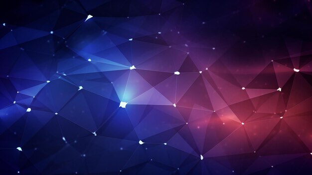 abstract background with triangles and stars