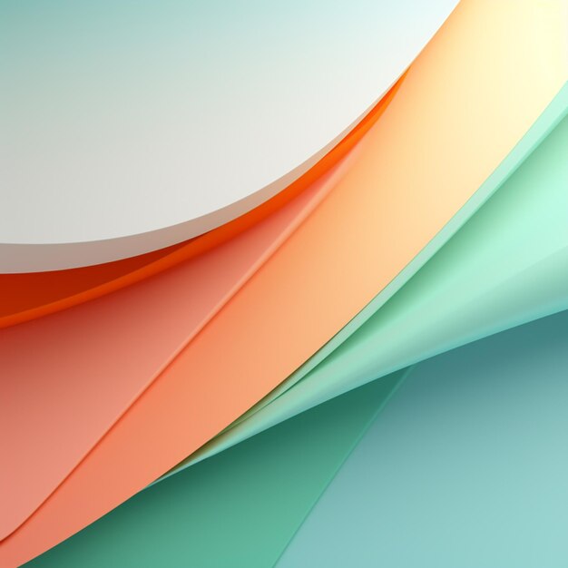 abstract background with a variety of colors of different shapes generative ai