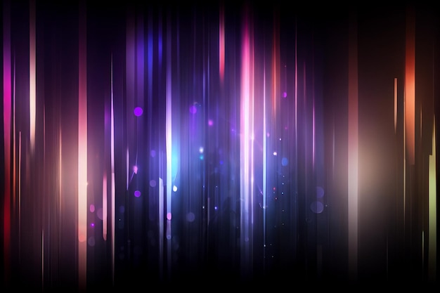 Abstract background with vertical lightsgenerative ai