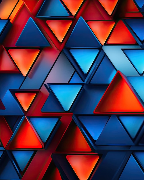 an abstract background with vibrant colors and geometric shapes
