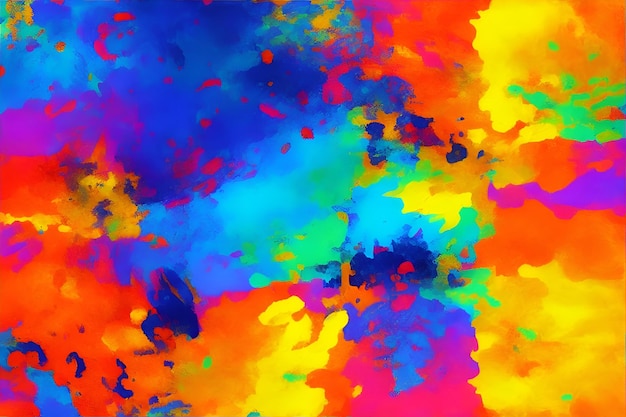 Abstract background with vibrant swirling colors