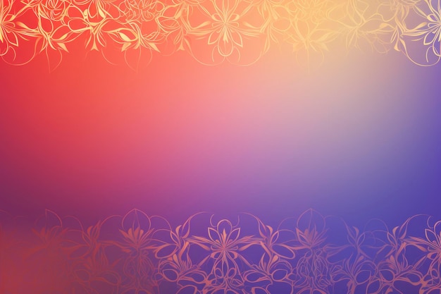 Abstract background with violet purple color flower pattern