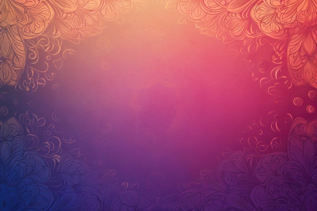 Абстрактный фон с цветочным узором фиолетового фиолетового цвета