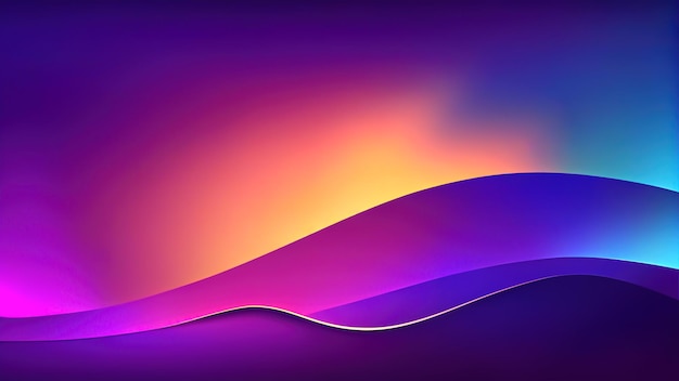 Photo abstract background with waves colorful and vibrant 4k wallpaper purple colors