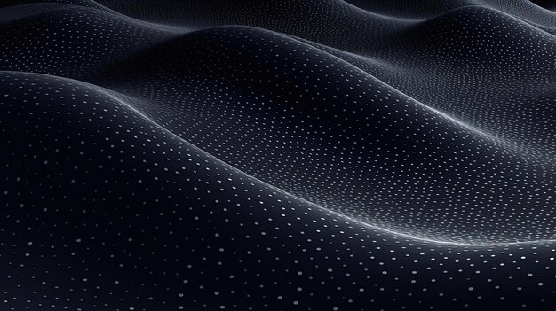 абстрактный фон с волнами в стиле пунктирных
