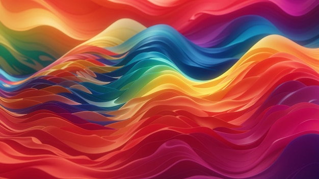 Abstract background with waves