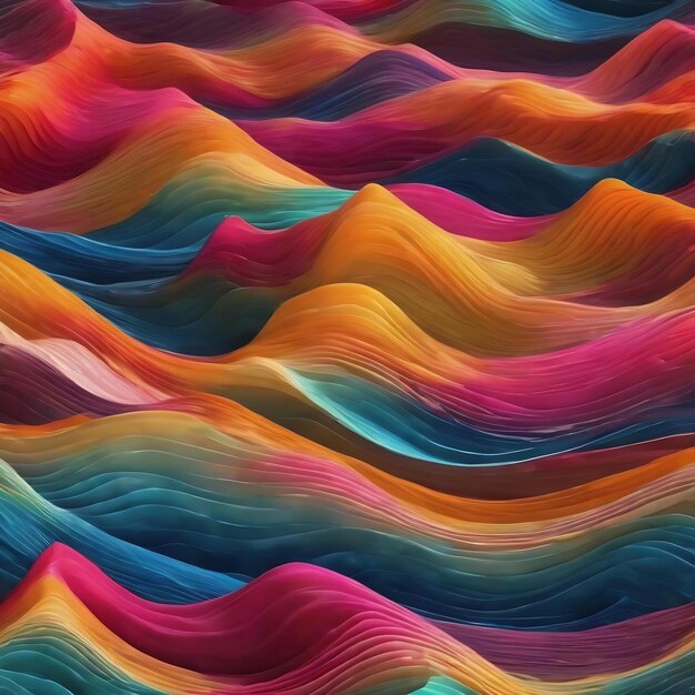 Abstract background with waves