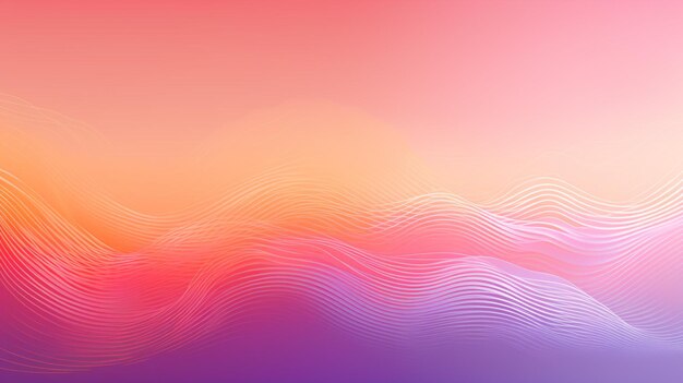 abstract background with wavy lines and a blury background generative ai