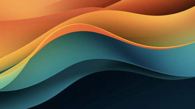 abstract background with wavy lines