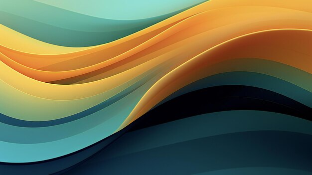 abstract background with wavy lines