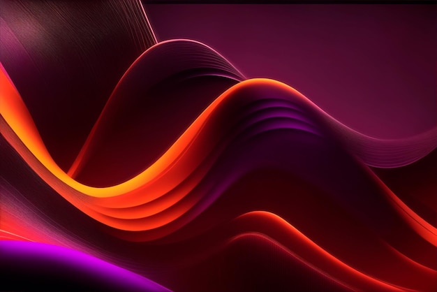 Abstract background with wavy lines