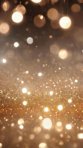 Abstract background with white bokeh light