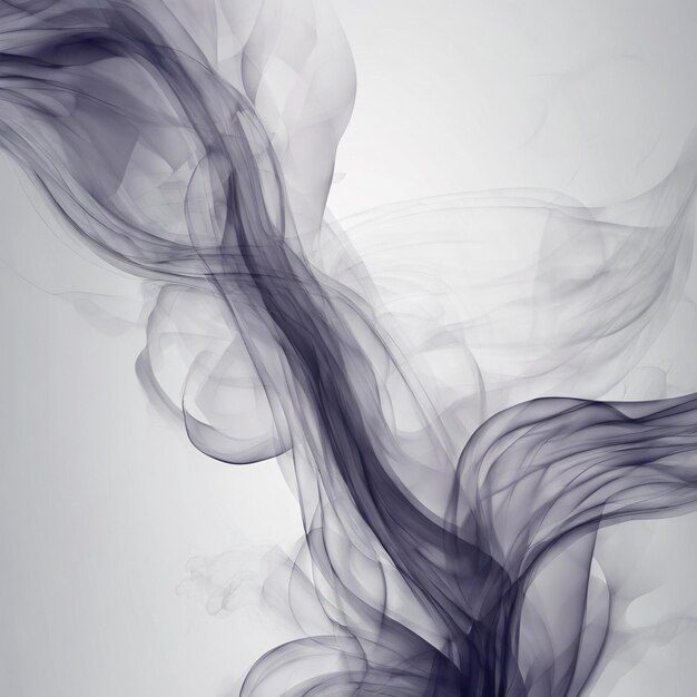 Abstract background with wispy colorful smoke design