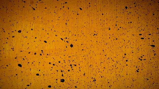 Abstract background with yellow texture and paint splash