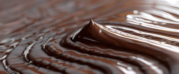 Photo abstract background world chocolate day chocolate bloom world chocolate day background