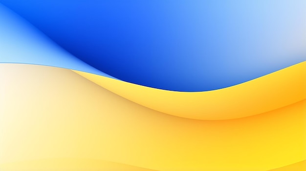 Abstract background yellow and blue gradient