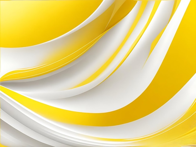 Abstract background yellow and white waves abstract wallpaper background