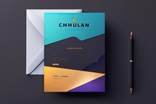 Abstract banner template for business