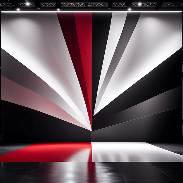 abstract beautiful podium background