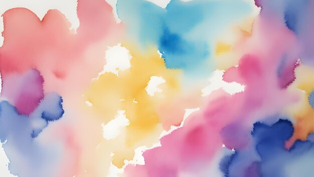 Photo abstract beautiful water color painting background