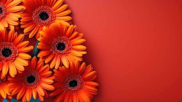 Abstract beauty flower background minimalistic