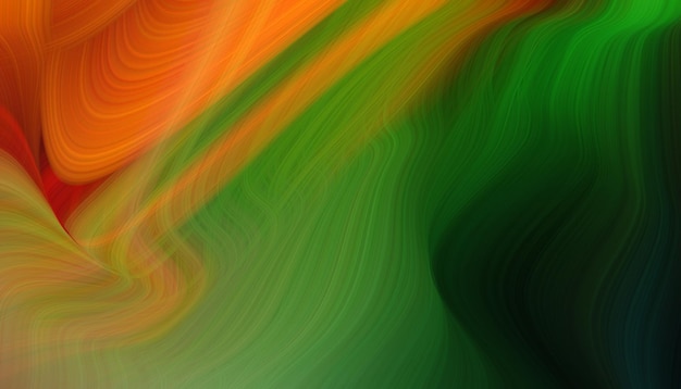 Abstract behang achtergrond bont lichte kleuren groen, oranje, rood, exotisch voor desktop wallpaper,