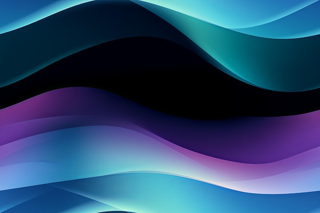 abstract behang in donkere pastelkleuren