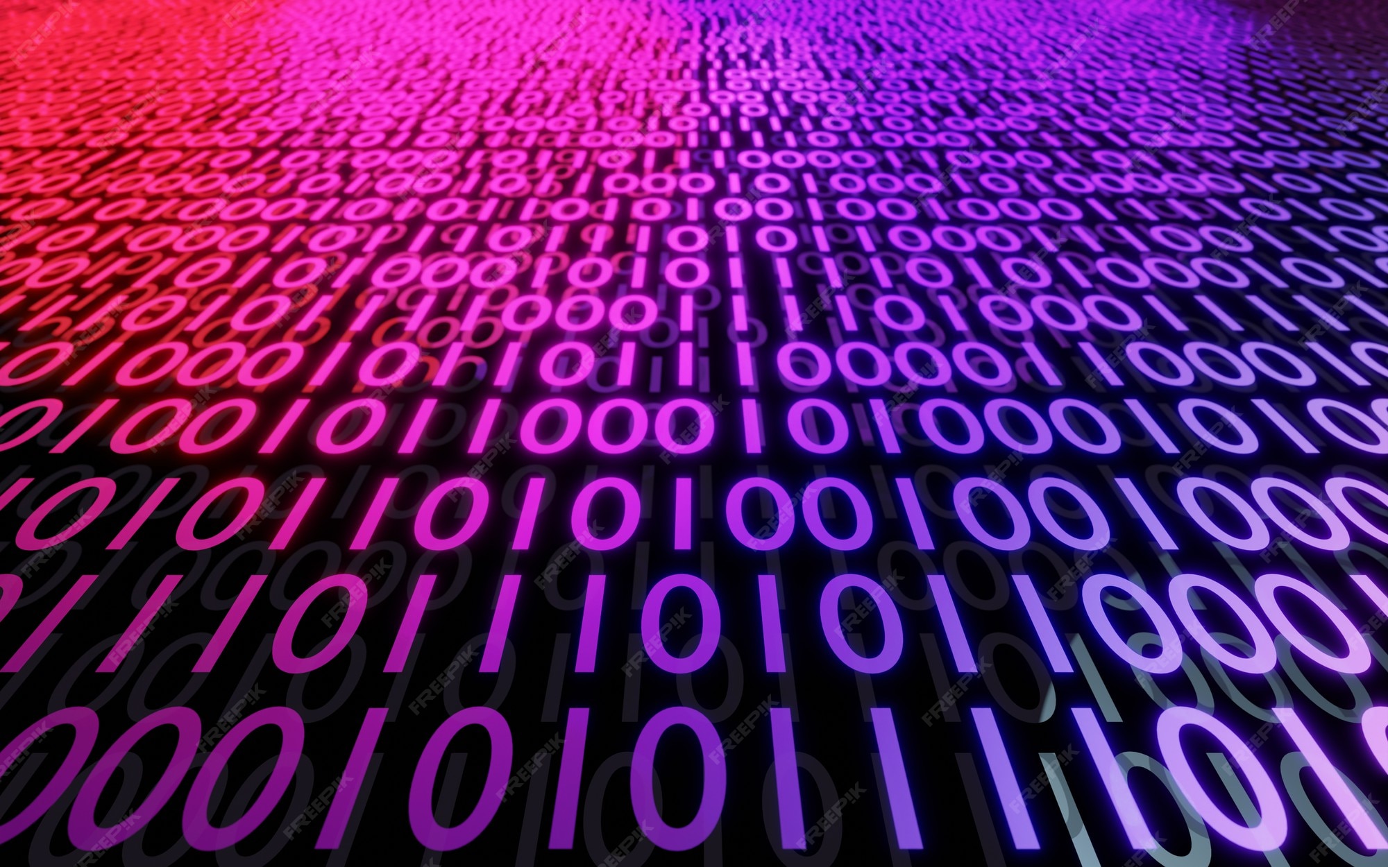 Premium Photo Vibrant and colorful data code wallpaper featuring