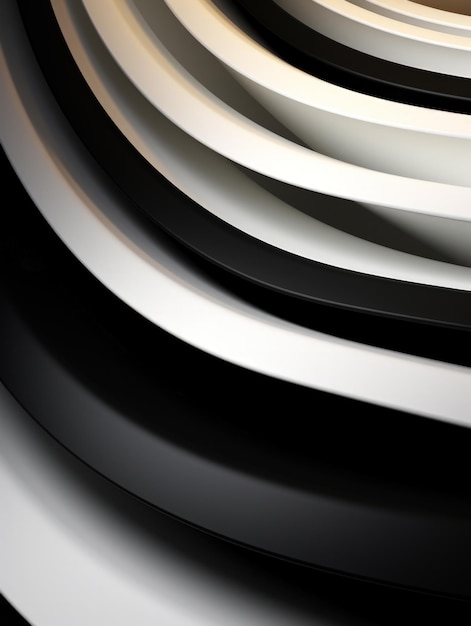 Abstract black 3D background