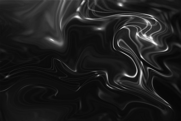 Abstract black background dark grey silver gradient defocused wave geometric lines 4K wallpaper