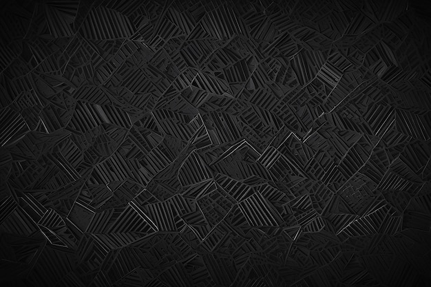 Abstract black background Geometric texture stock illustration