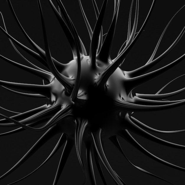 Abstract black background.