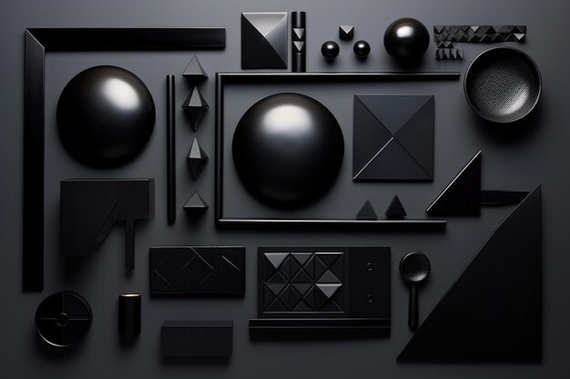 Abstract black background