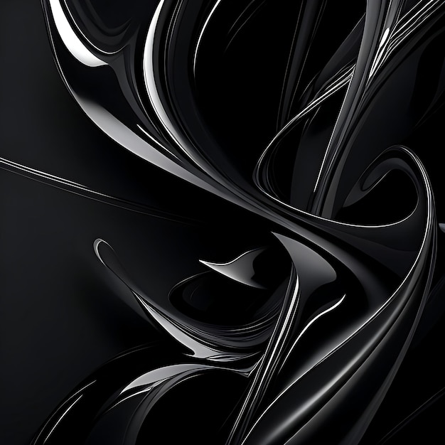 Abstract Black Background