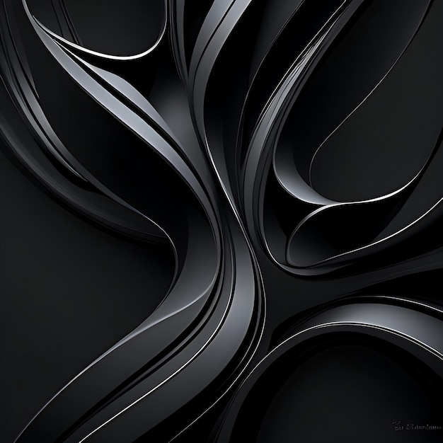 Abstract Black Background