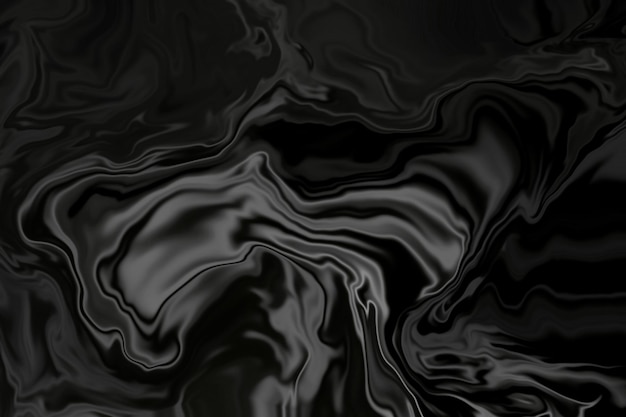 背景の抽象的な黒と灰色の液化効果